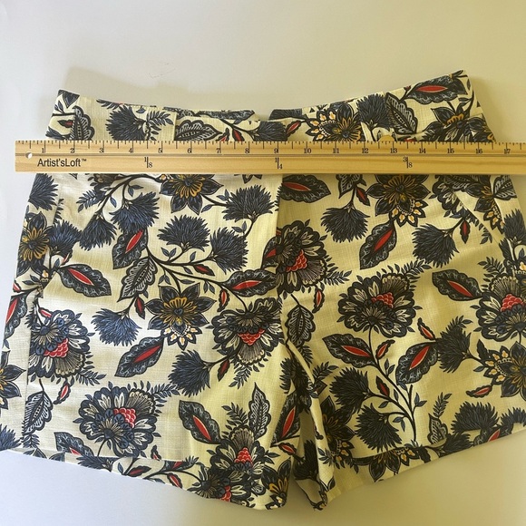 LOFT High Waist Floral Print Shorts Size 2 - Picture 8 of 12